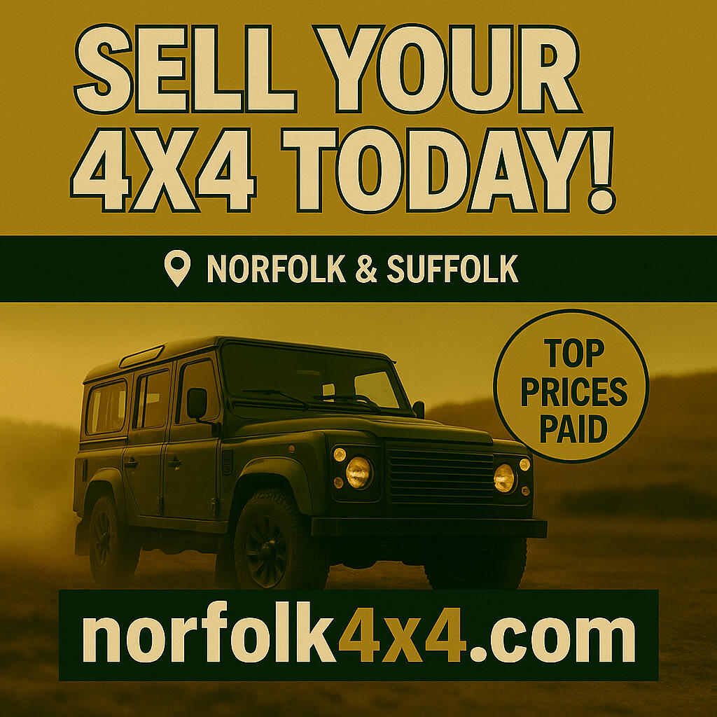 Sell Your 4x4 Today | We Buy 4x4 | Top Prices Paid | Norfolk & Suffolk UK Sell Your 4x4 Today | Norfolk 4x4 Approved